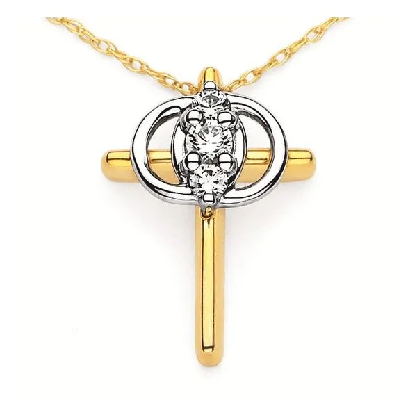 14kt Yellow Gold Christian Marriage Symbol®  Necklace Stambaugh Jewelers Defiance, OH