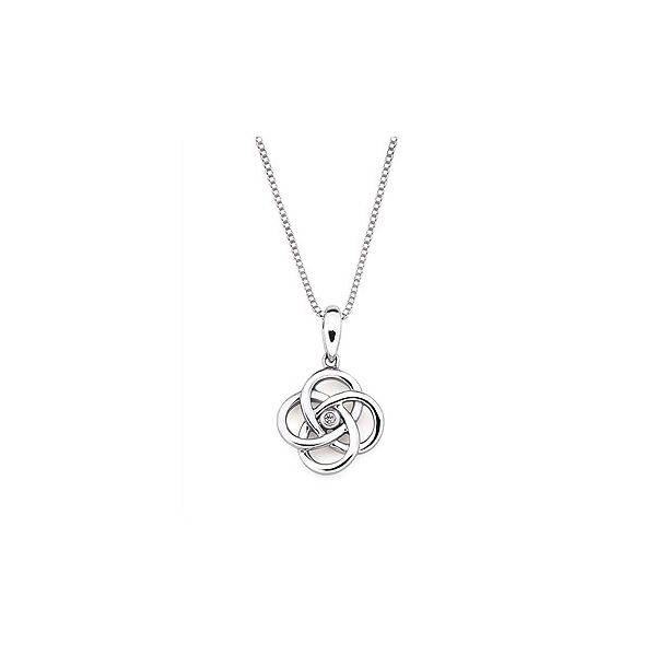 Sterling Silver Diva Diamonds® Celtic Knot Pendant Stambaugh Jewelers Defiance, OH