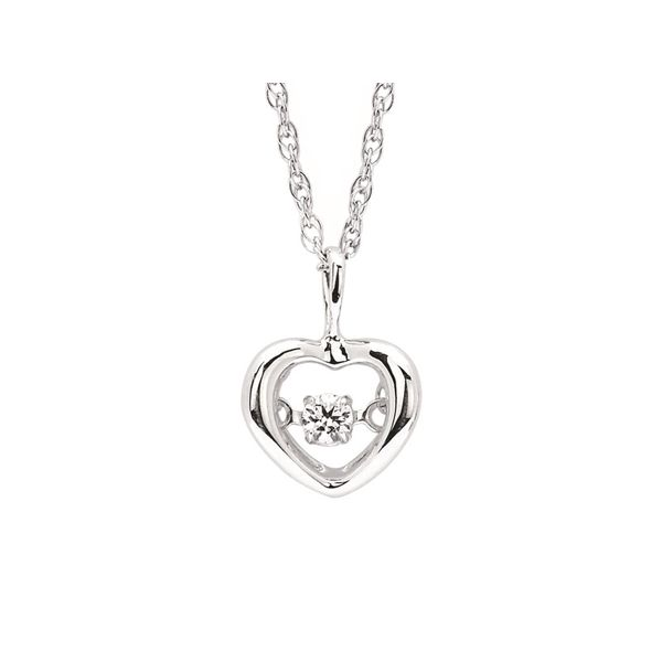 Sterling Silver Shimmering Diamonds® Pendant Stambaugh Jewelers Defiance, OH