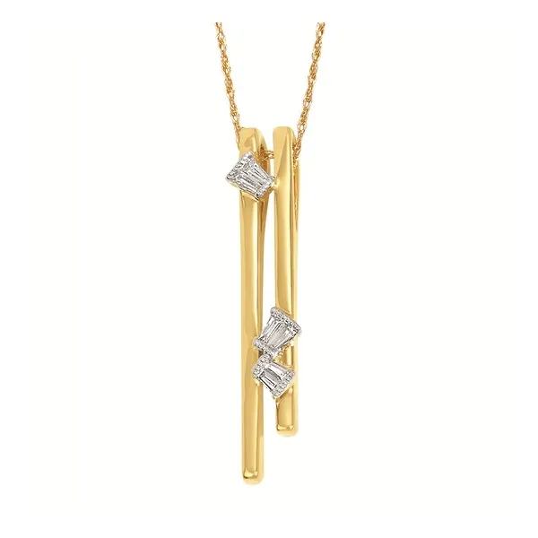 14kt Yellow Gold Diamond Pendant Stambaugh Jewelers Defiance, OH