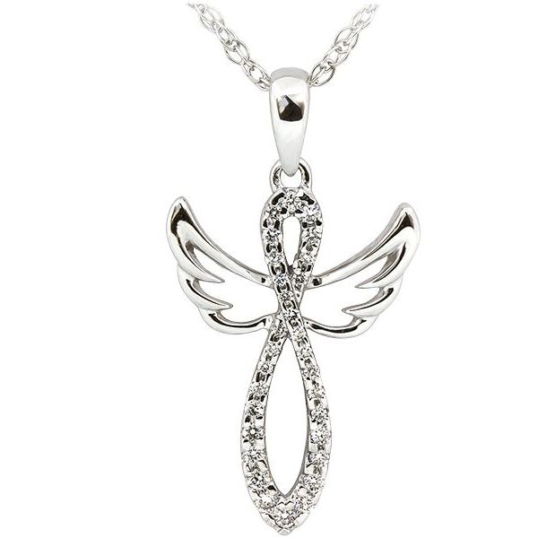 14kt White Gold Diamond Pendant Stambaugh Jewelers Defiance, OH