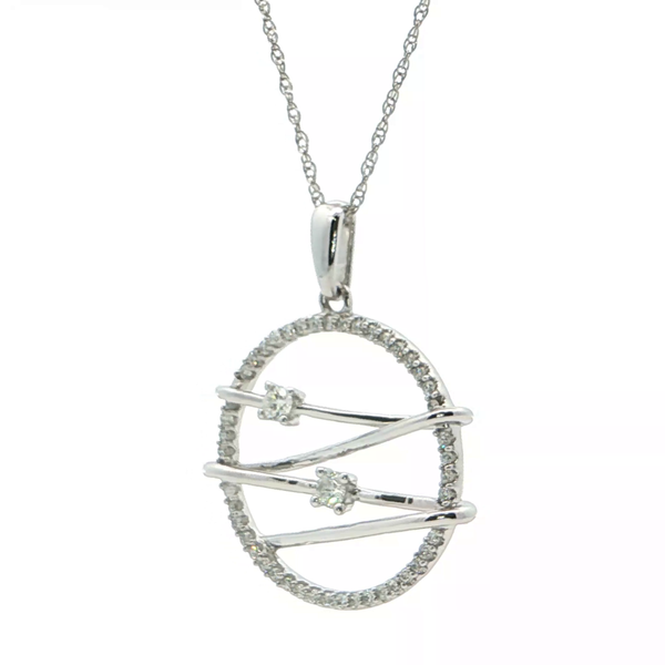 Diamond Pendant Image 2 Stambaugh Jewelers Defiance, OH