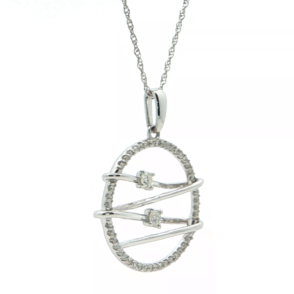 Diamond Pendant Image 3 Stambaugh Jewelers Defiance, OH