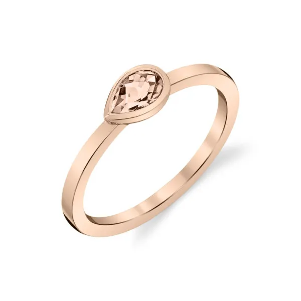 14kt Rose Gold Morganite Ring
