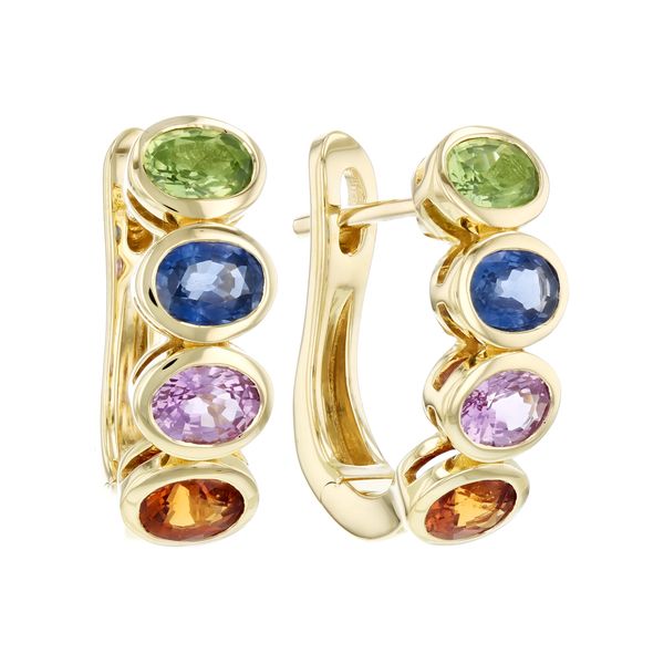 Colored Stone Earrings Image 2 Stambaugh Jewelers Defiance, OH