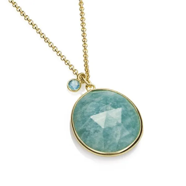 Jorge Revilla Amazonite Pendant Stambaugh Jewelers Defiance, OH
