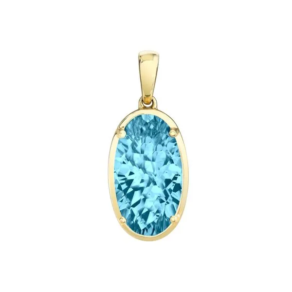 Colored Stone Pendant Image 2 Stambaugh Jewelers Defiance, OH