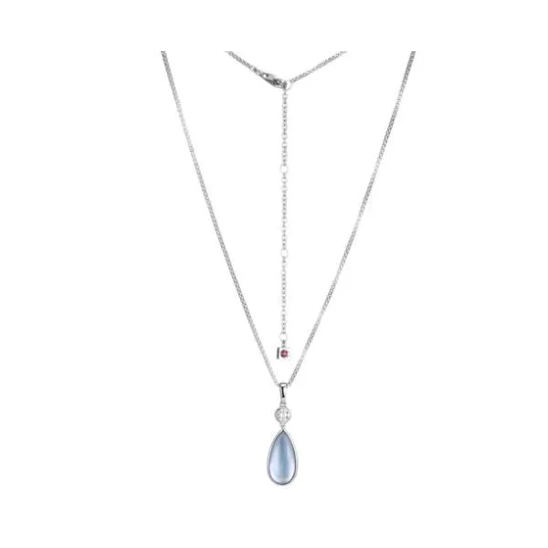 ELLE Sterling Silver \Ethereal Drops\ Pendant