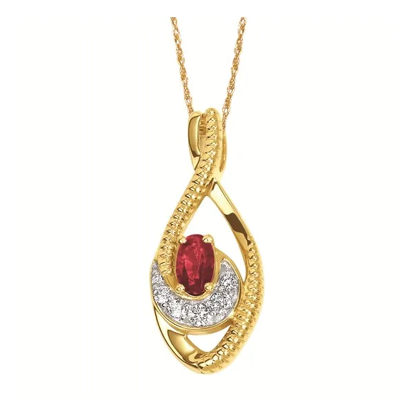 Colored Stone Pendant