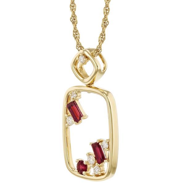 Colored Stone Pendant Image 2 Stambaugh Jewelers Defiance, OH