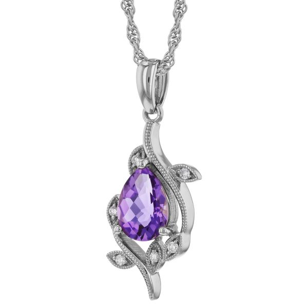 Colored Stone Pendant Image 3 Stambaugh Jewelers Defiance, OH