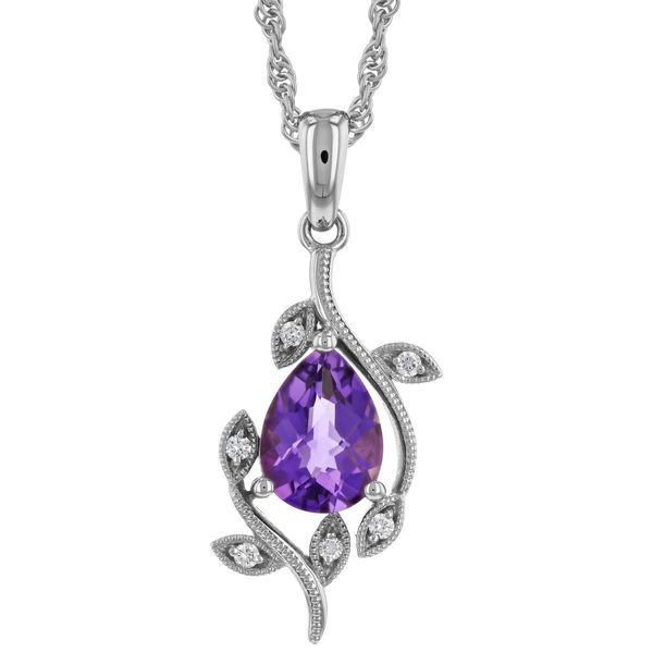 Colored Stone Pendant Image 4 Stambaugh Jewelers Defiance, OH