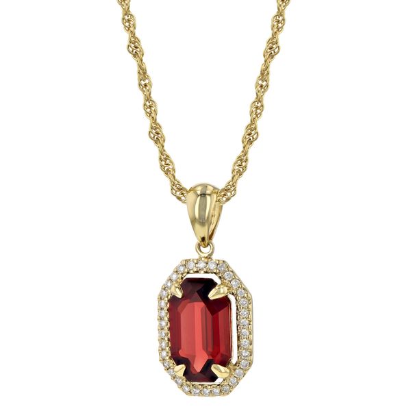 Colored Stone Pendant Image 2 Stambaugh Jewelers Defiance, OH