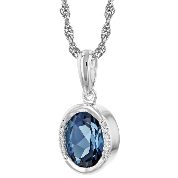 Colored Stone Pendant Image 2 Stambaugh Jewelers Defiance, OH