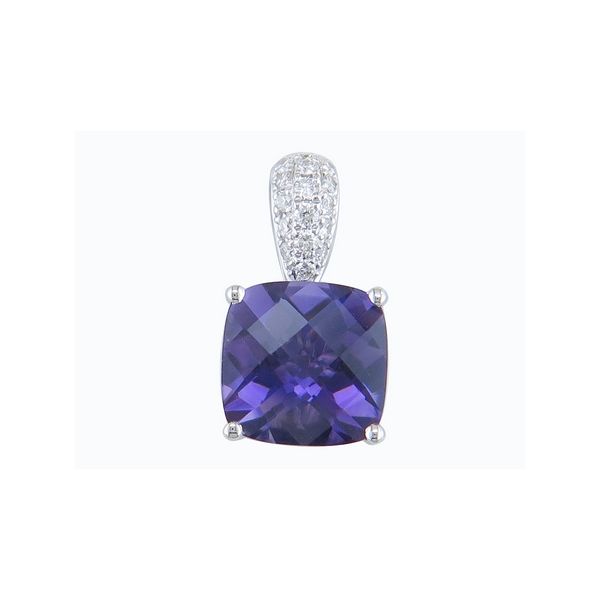 Colored Stone Pendant Image 2 Stambaugh Jewelers Defiance, OH