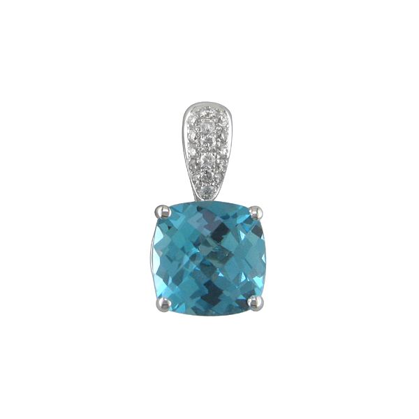 Colored Stone Pendant Image 2 Stambaugh Jewelers Defiance, OH