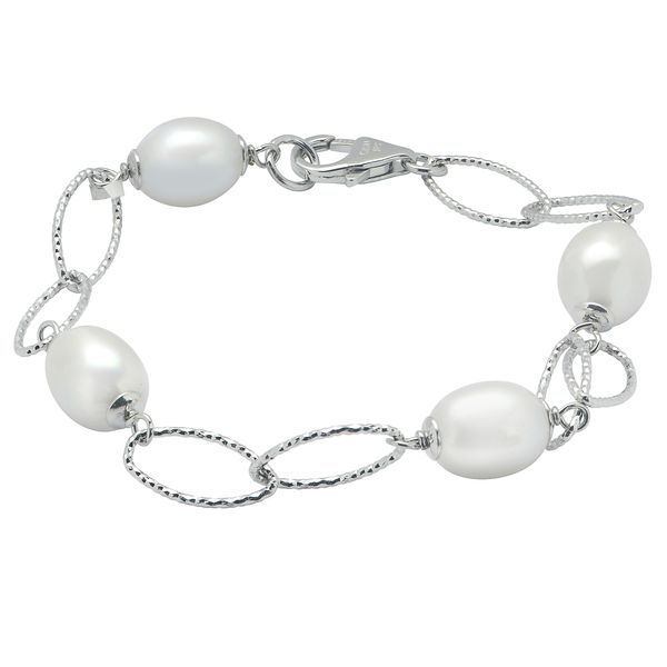 Sterling Silver Freshwater Pearl Bracelet Stambaugh Jewelers Defiance, OH
