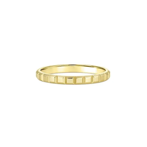 14kt Yellow Gold Fancy Carved Stackable Ring similar item image
