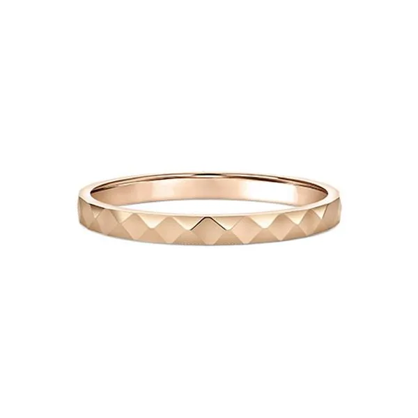 14kt Rose Gold Textured Stackable Ring Stambaugh Jewelers Defiance, OH
