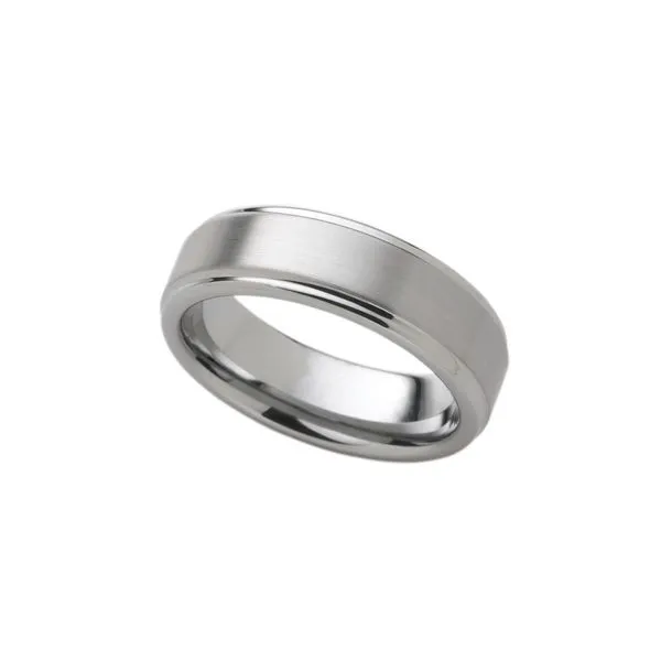 Men's Contemporary Metal Wedding Band Stambaugh Jewelers Defiance, OH