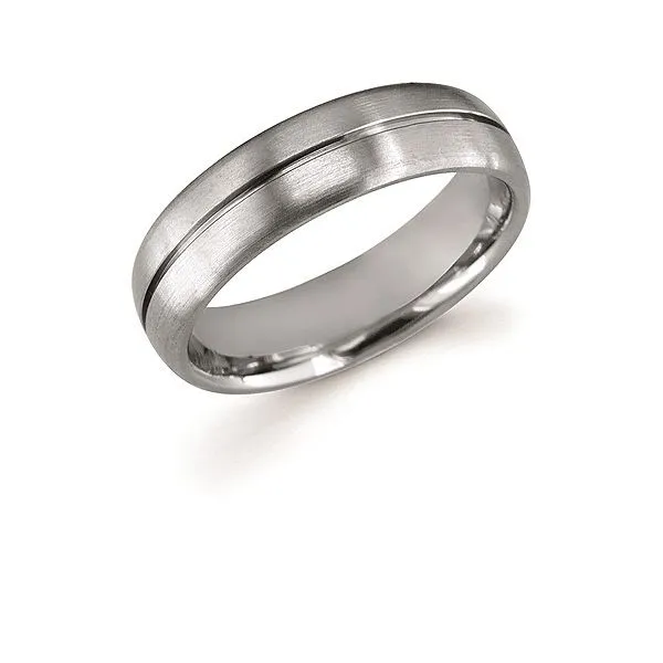 Men's Contemporary Metal Wedding Band Stambaugh Jewelers Defiance, OH