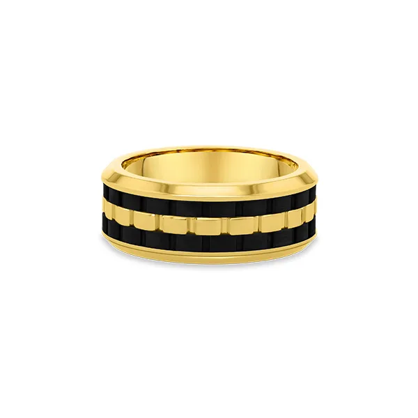 Men's Contemporary Metal Wedding Band Stambaugh Jewelers Defiance, OH