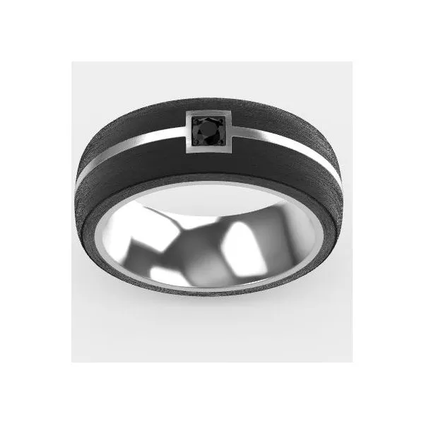 Men's Contemporary Metal Wedding Band Stambaugh Jewelers Defiance, OH