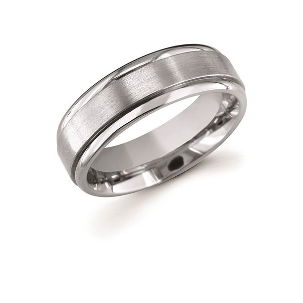 Men's Contemporary Metal Wedding Band Stambaugh Jewelers Defiance, OH