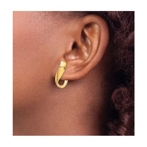 Gold Earrings Image 2 Stambaugh Jewelers Defiance, OH
