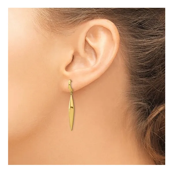 Gold Earrings Image 2 Stambaugh Jewelers Defiance, OH