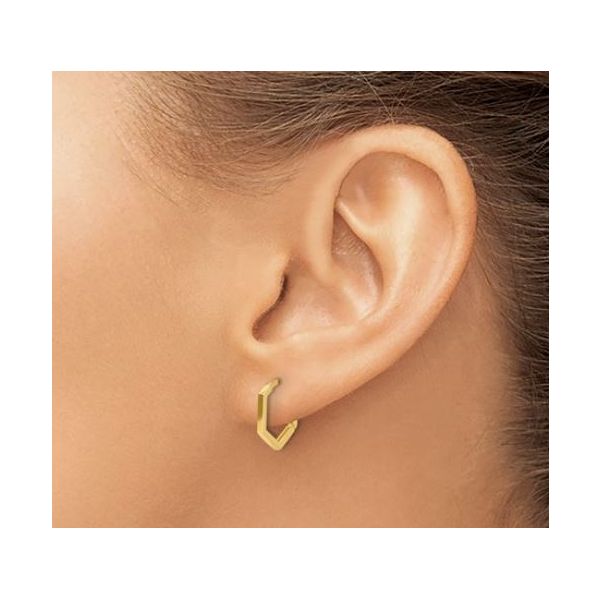 Gold Earrings Image 2 Stambaugh Jewelers Defiance, OH
