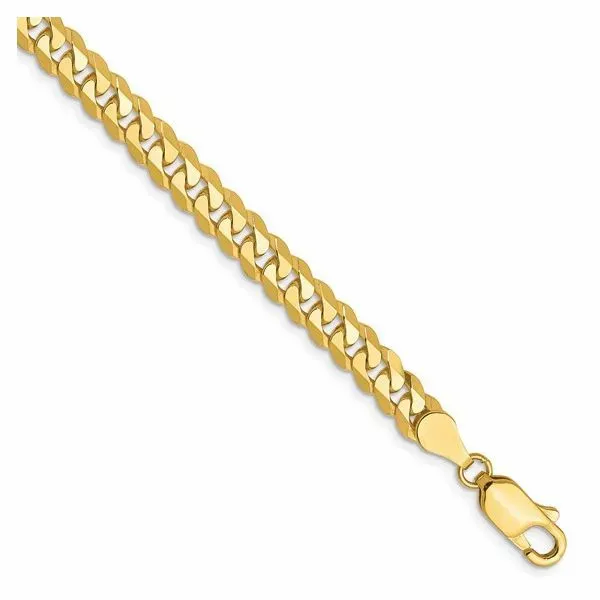 10kt Yellow Gold Curb Bracelet Stambaugh Jewelers Defiance, OH