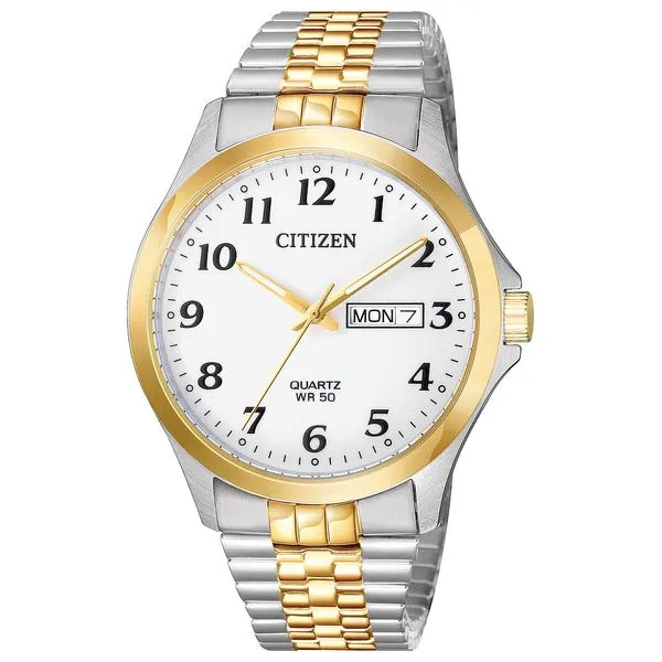 Men's Two-Tone Citizen Quartz Watch Stambaugh Jewelers Defiance, OH