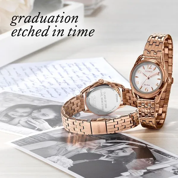 Citizen Eco-Drive Ladies Rose Drive Watch Image 4 Stambaugh Jewelers Defiance, OH