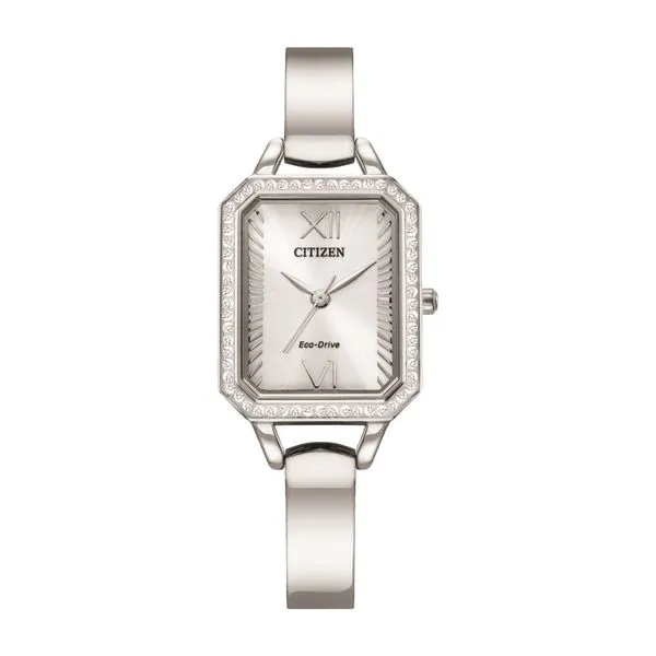 Silhouette Crystal Ladies' Citizen Eco-Drive Watch Stambaugh Jewelers Defiance, OH