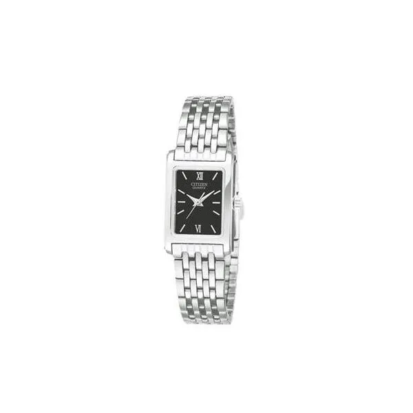 Citizen Quartz Ladies Watch with Black Dial Stambaugh Jewelers Defiance, OH