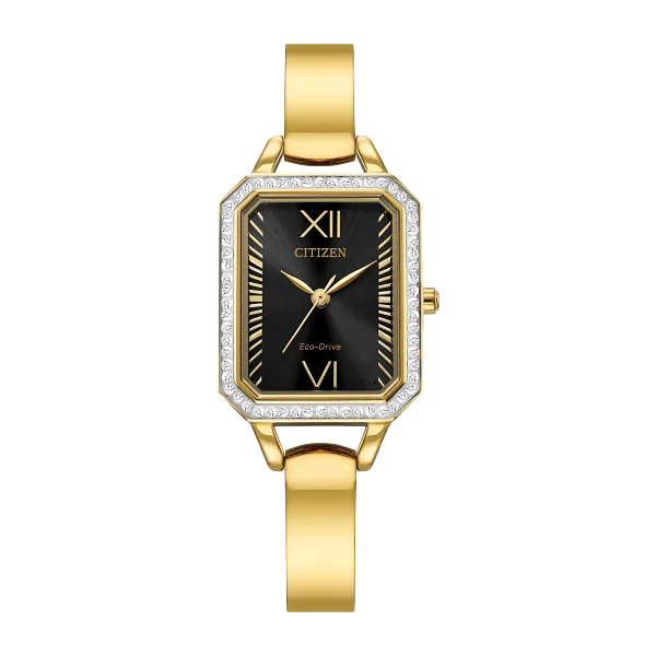 Citizen Eco-Drive Silhouette Crystal Watch