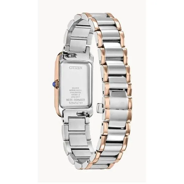 Ladies Citizen Stainless Steel Eco Drive Watch Image 2 Stambaugh Jewelers Defiance, OH