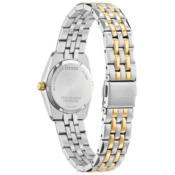 Corso Ladies' Two-Tone Citizen Eco-Drive Watch Image 3 Stambaugh Jewelers Defiance, OH