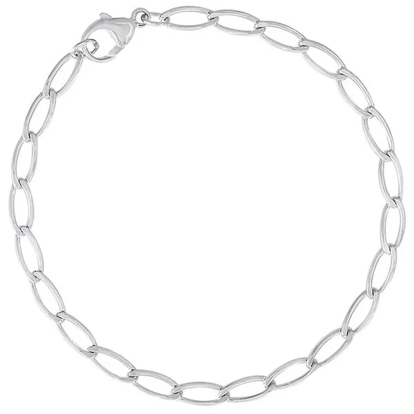 Sterling Silver 7\ Charm Bracelet