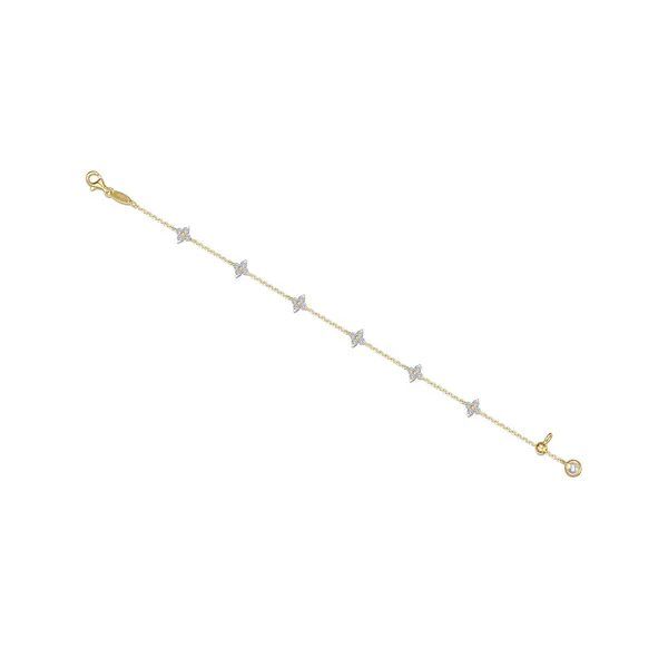 Lafonn Trillium Station Bracelet Image 2 Stambaugh Jewelers Defiance, OH