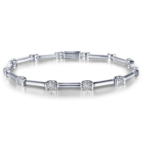 Lafonn Sterling Silver Link Bracelet