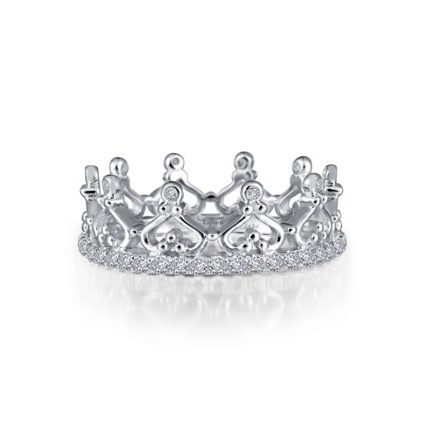 Lafonn Sterling Silver Crown Ring Stambaugh Jewelers Defiance, OH