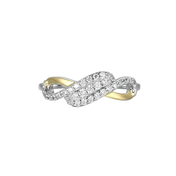 Sterling Silver and Yellow Gold Accented Ring Stambaugh Jewelers Defiance, OH