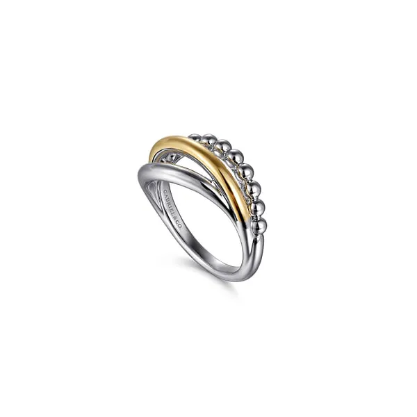 Sterling Silver and 14K Yellow Gold Bujukan Ring Image 2 Stambaugh Jewelers Defiance, OH