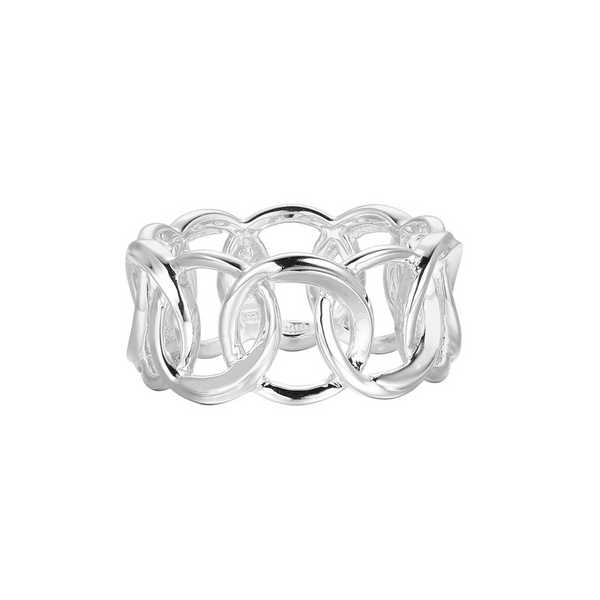ELLE Sterling Silver Swirl Ring Stambaugh Jewelers Defiance, OH