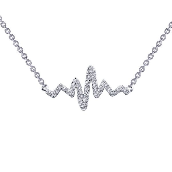 Lafonn Heartbeat Necklace Stambaugh Jewelers Defiance, OH
