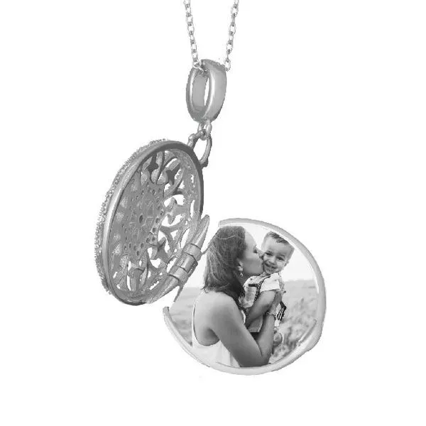 Sterling Silver Locket Image 2 Stambaugh Jewelers Defiance, OH