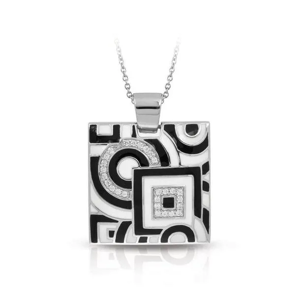 Geometrica Pendant in Sterling Silver Stambaugh Jewelers Defiance, OH
