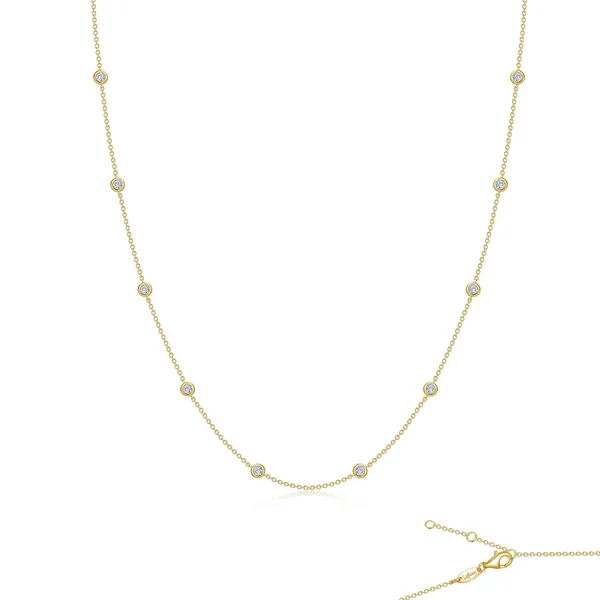 Lafonn Classic Station Necklace Stambaugh Jewelers Defiance, OH